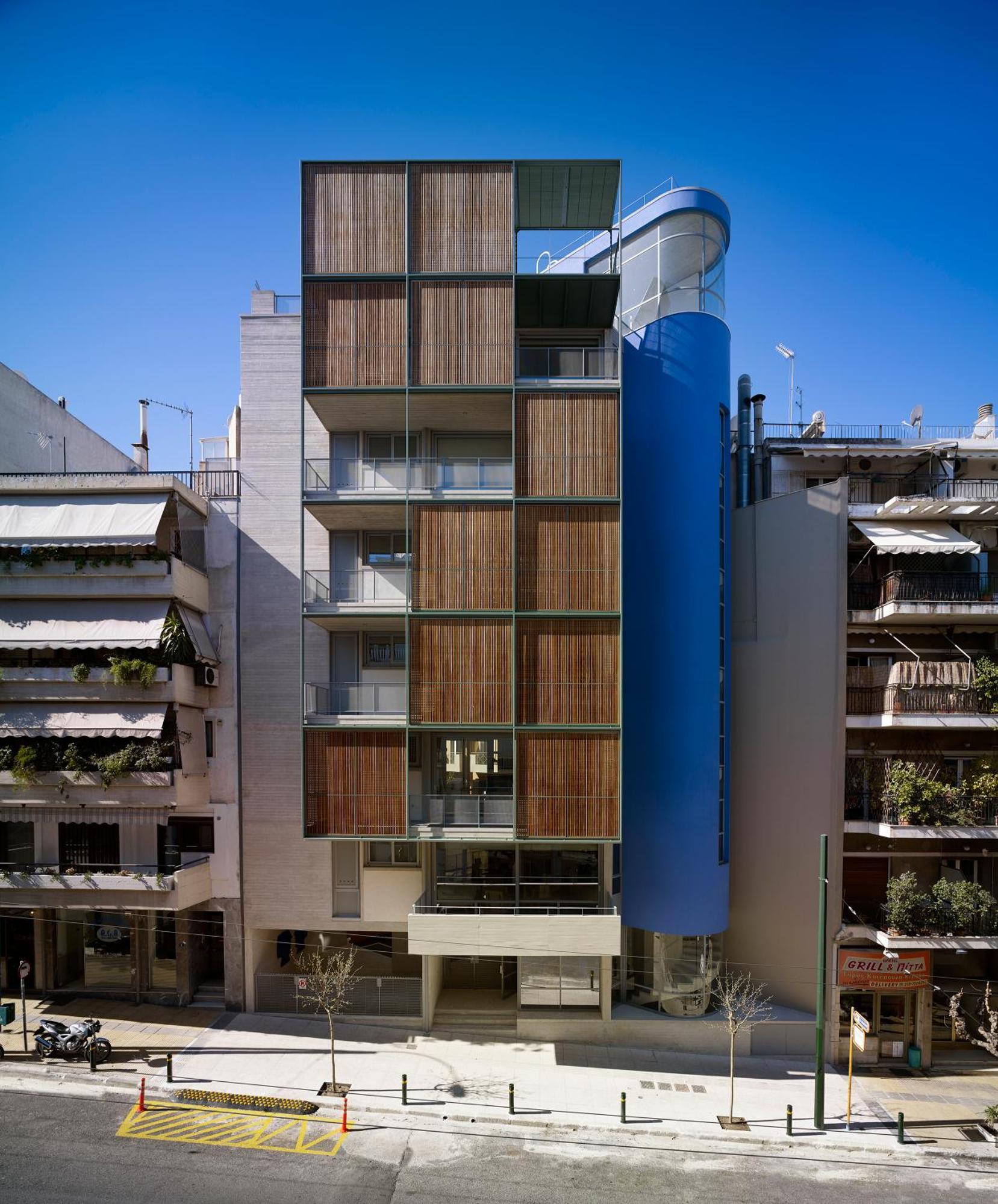 Apartamento Athens Bluebuilding Exterior foto